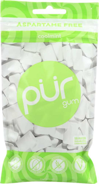 PUR: Sugar-Free Cool Mint Chewing Gum, 2.72 oz New