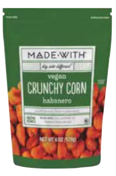 MADE WITH: Corn Crunchy Habanero, 6 oz New
