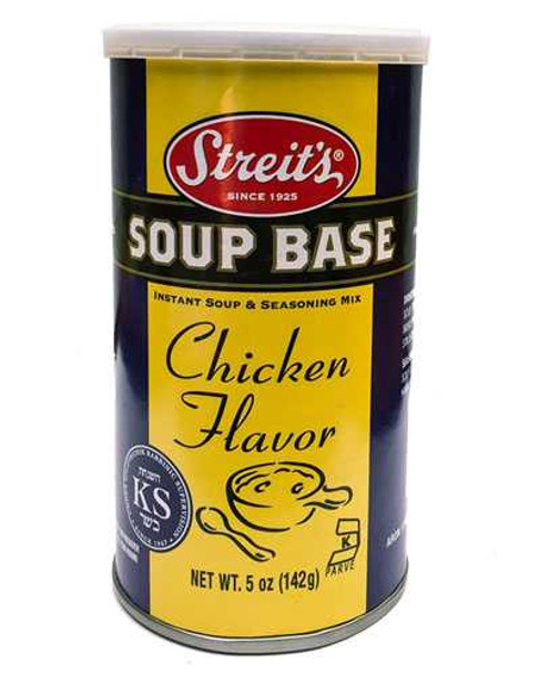 STREITS: Chicken Flavored Soup Base, 5 oz New