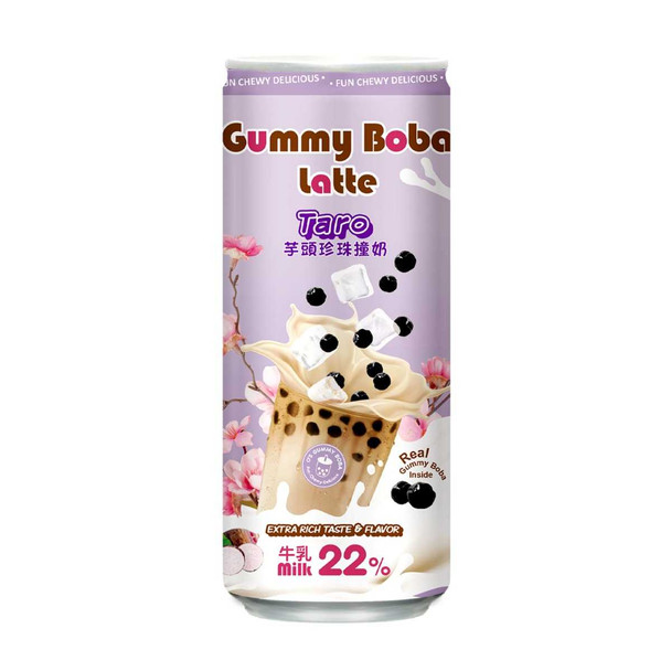 OS: Gummy Boba Latte Taro, 15.9 oz New