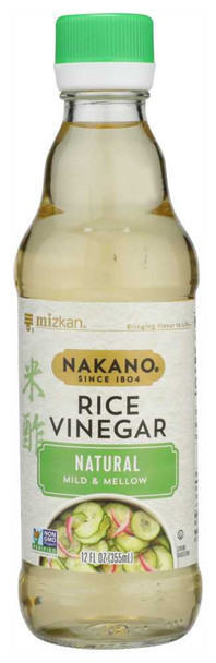 NAKANO: Natural Rice Vinegar, 12 oz New