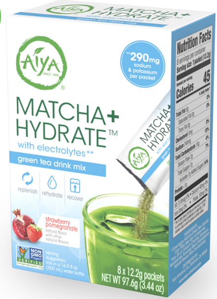 AIYA: Tea Matcha Plus Hydrate, 3.44 oz New