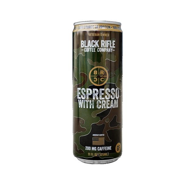 BLACK RIFLE COFFEE: Rtd Coffee Espresso Cream, 11 fo New