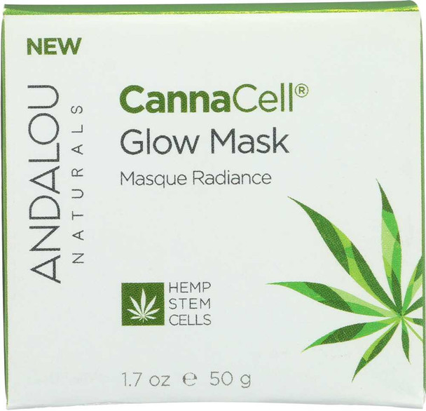 ANDALOU NATURALS: CannaCell Glow Mask, 1.7 oz New
