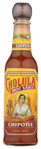 CHOLULA: Hot Sauce Chipotle, 5 oz New