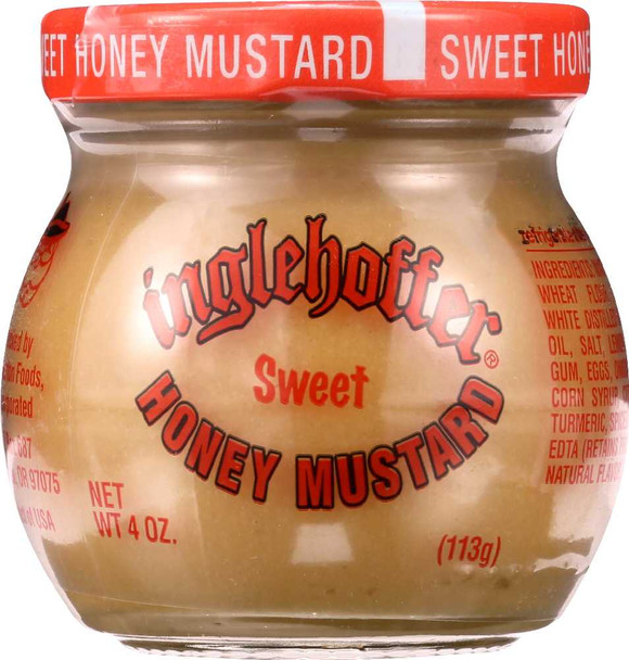 INGLEHOFFER: Mustard Honey, 4 oz New