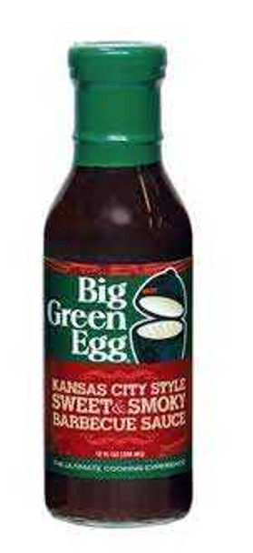 BIG GREEN EGG: Sauce Bbq Swt Smky Kc, 12 OZ New