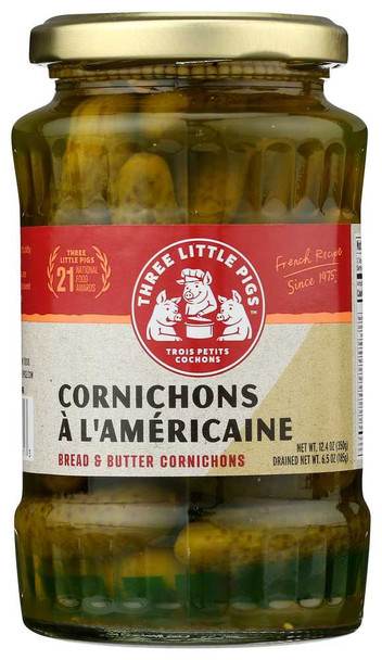 LES TROIS PETITS: Cornichons A L'Americaine, 12.4 FO New