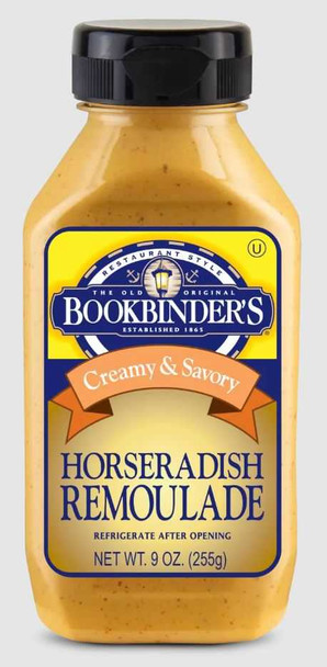 BOOKBINDERS: Horseradish Remoulade, 9 oz New