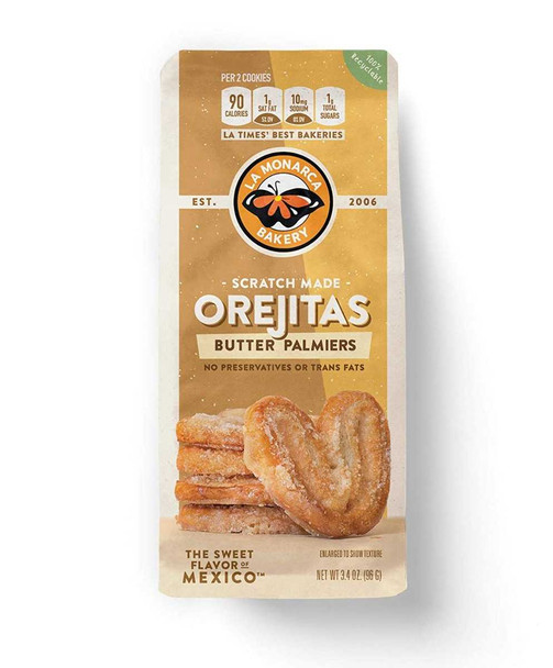 LA MONARCA BAKERY: Cookies Orejitas, 3.4 OZ New