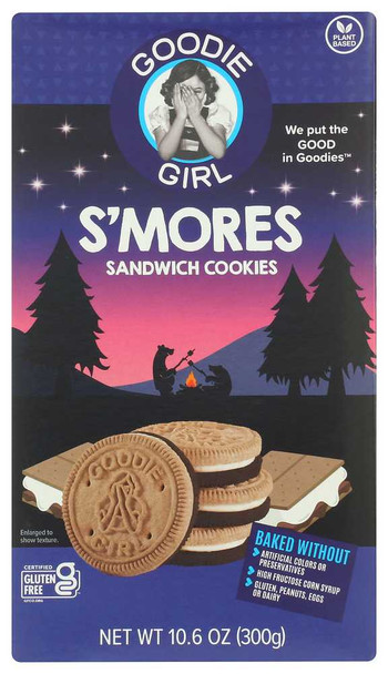 GOODIE GIRL: Smores Sandwich Cookies, 10.6 oz New