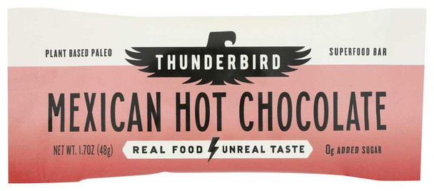 THUNDERBIRD ENERGETICA: Bar Mexican Hot Choc, 1.7 oz New