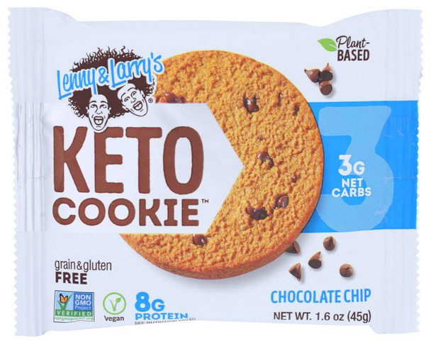 LENNY & LARRY'S: Chocolate Chip Keto Cookie, 1.60 oz New