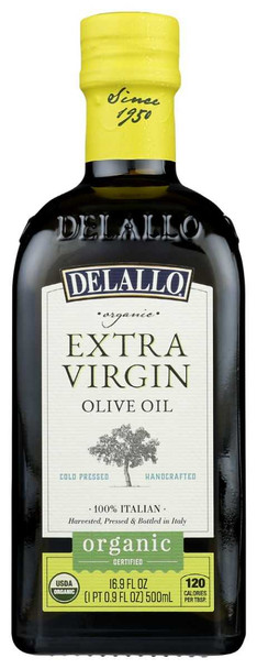 DELALLO: Extra Virgin Olive Oil, 16.9 oz New