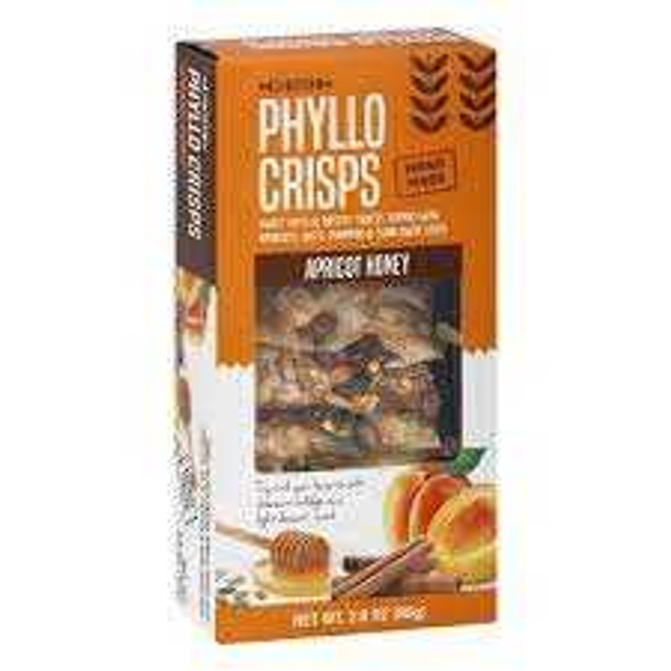 NU BAKE: Phyllo Crisps Apricot Hny, 2.8 oz New