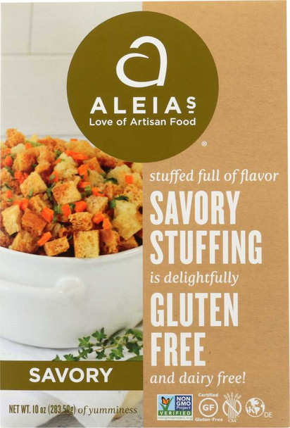 ALEIAS: Stuffing Mix Savory Gluten Free, 10 oz New