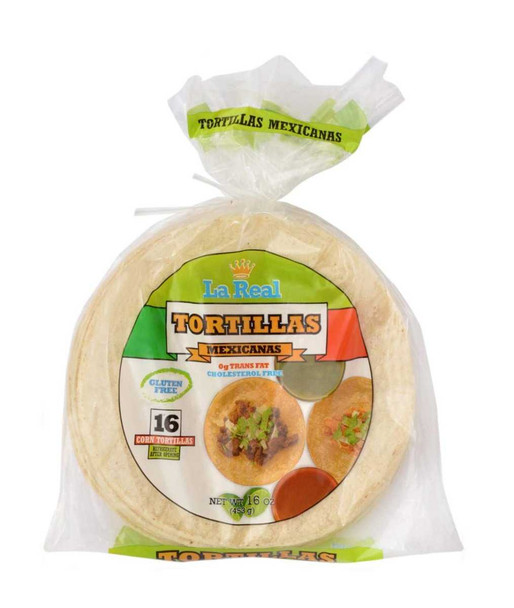 LA REAL: Corn Tortillas Mexicanas, 16 oz New