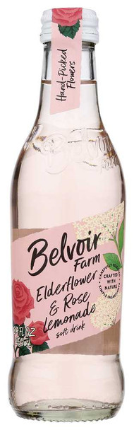 BELVOIR: Elderflower and Rose Lemonade Beverage, 8.45 fl oz New