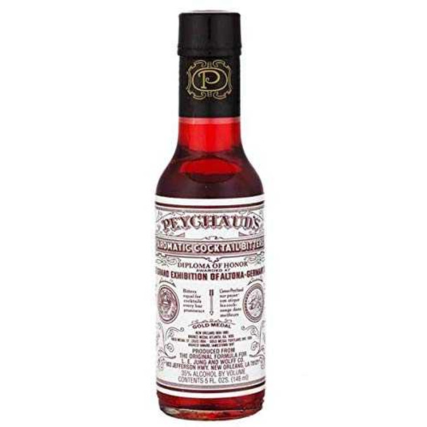 PEYCHAUDS: Aromatic Cocktail Bitters, 5 fo New
