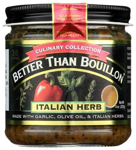 BETTER THAN BOUILLON: Base Italian Herb Cc, 8 OZ New