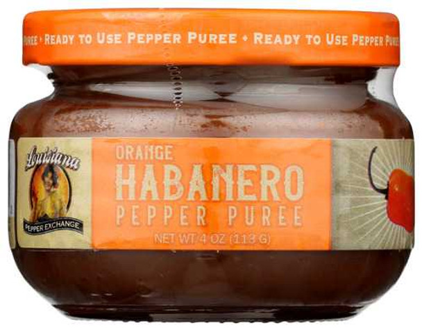 LOUISIANA PEPPER EXCHANGE: Puree Pepper Orange Hbnr, 4 OZ New