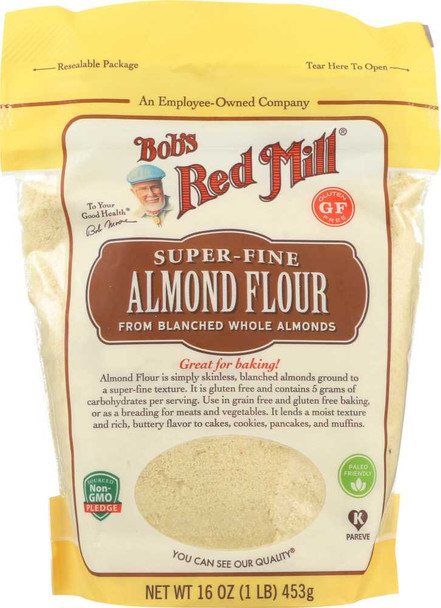 BOBS RED MILL: Super-fine Almond Flour, 16 oz New