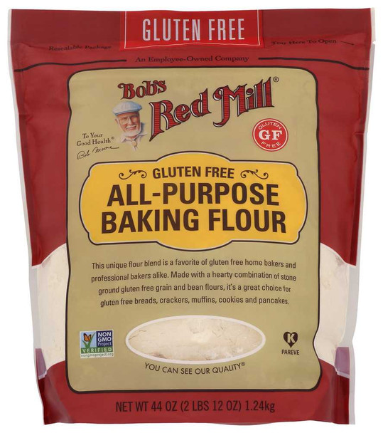 BOBS RED MILL: Baking Flour Gluten Free All Purpose, 44 oz New