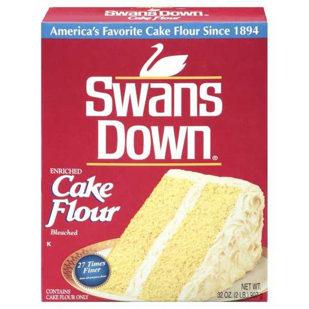 SWANS: Cake Flour, 32 oz New