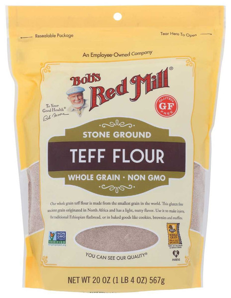 BOBS RED MILL: Flour Teff, 20 oz New