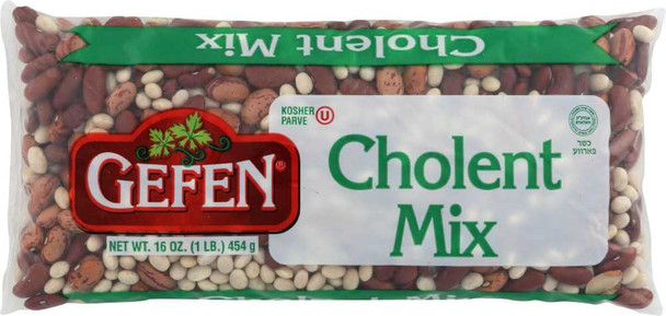 GEFEN: Soup Mix Cholent Bean, 16 oz New