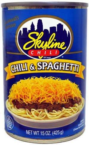 SKYLINE: Chili With Spaghetti, 15 oz New