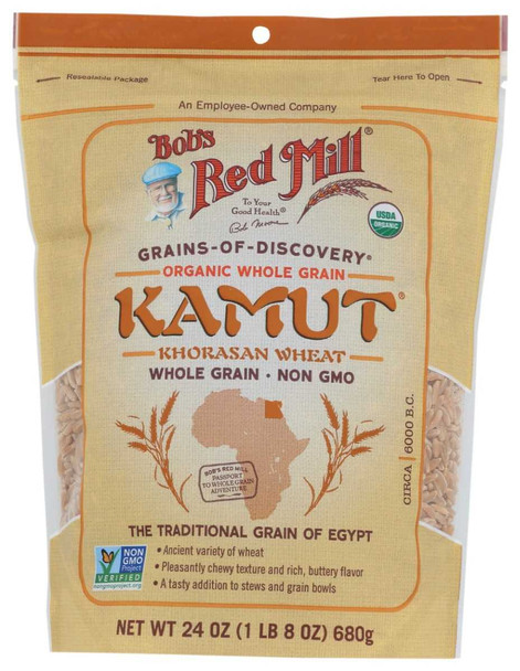BOB'S RED MILL: Organic Kamut Berries, 24 oz New