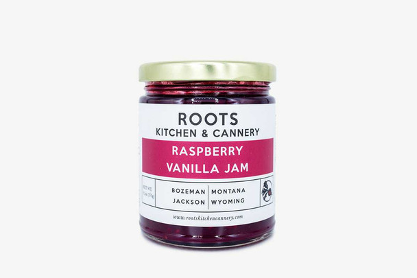 ROOTS KITCHEN & CANNERY: Raspberry Vanilla Jam, 9.5 oz New