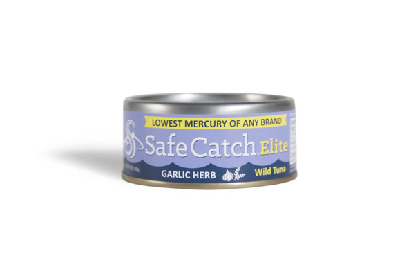 SAFECATCH: Tuna Wild Elite Garlic Herb, 5 oz New