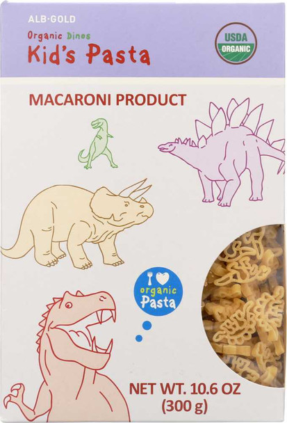 ALB GOLD: Pasta Kids Dinosaur Ships, 10.6 oz New