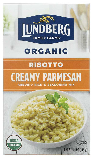 LUNDBERG: Creamy Parmesan Risotto Rice, 5.5 oz New