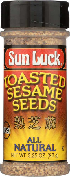 SUN LUCK: Toasted Sesame Seeds Seasoning, 3.25 oz New