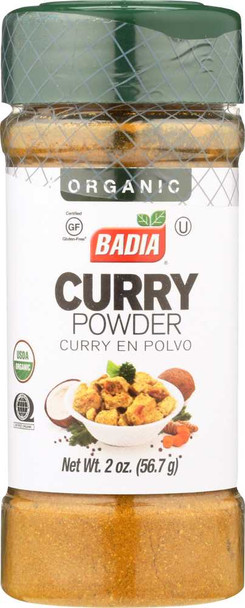 BADIA: Curry Powder Organic, 2 oz New
