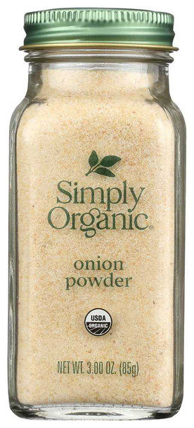 SIMPLY ORGANIC: Bottle Onion Powder Organic, 3 oz New