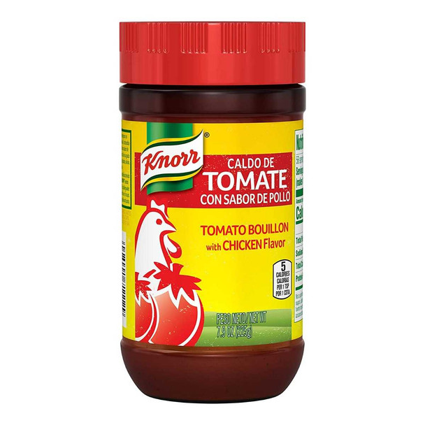 KNORR: Tomato with Chicken Granulated Bouillon, 7.9 oz New