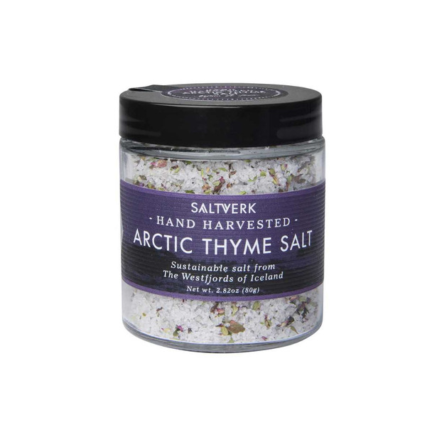 SALTVERK: Sea Salt Arctic Thyme, 2.82 oz New