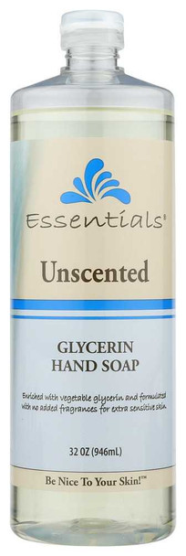 CLEARLY NATURAL: Soap Hand Liquid Glycerin Unscented, 32 oz New