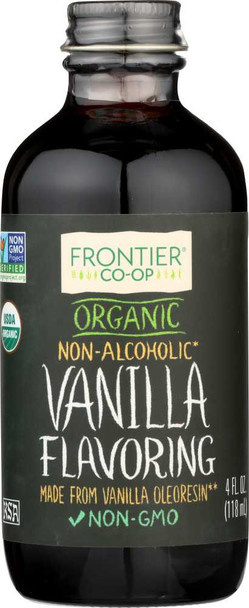FRONTIER HERB: Vanilla Flavor, 4 oz New