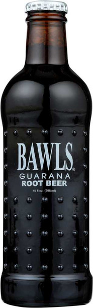 BAWLS GUARANA: Soda Root Beer, 10 oz New