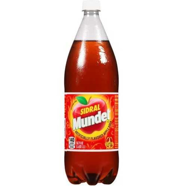 MUNDET: Apple Soda, 1.5 lt New