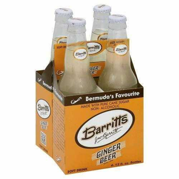 BARRITTS: Original Ginger Beer Soda 4pack, 48 fo New