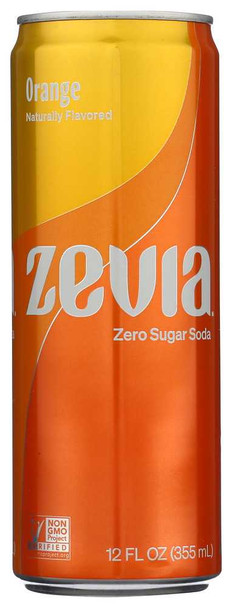ZEVIA: Orange Soda, 12 fo New