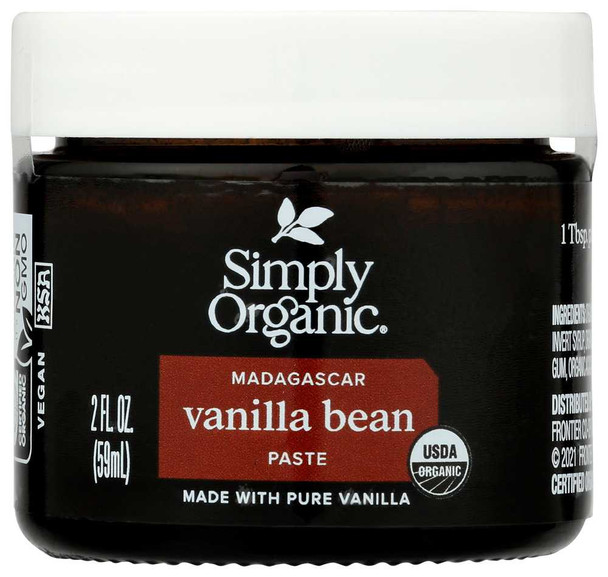 SIMPLY ORGANIC: Vanilla Bean Paste, 2 fo New
