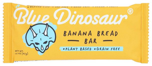 BLUE DINOSAUR: Banana Bread Bar, 1.6 oz New