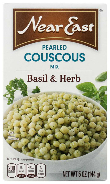 NEAR EAST: Pearled Couscous Mix Basil and Herb, 5 Oz New